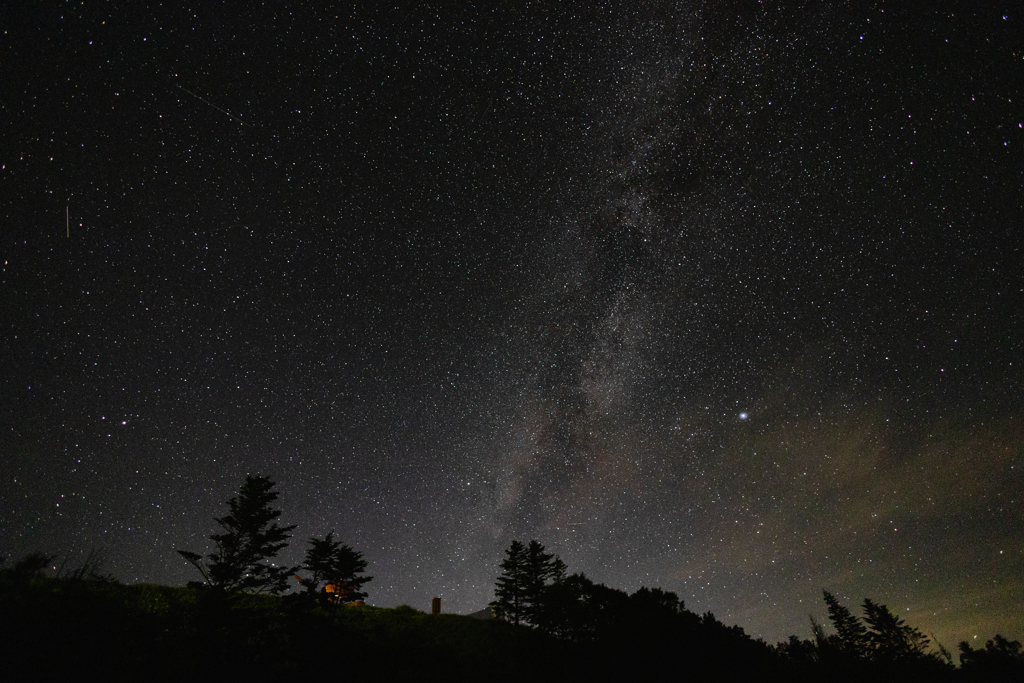 初めての星景撮影
