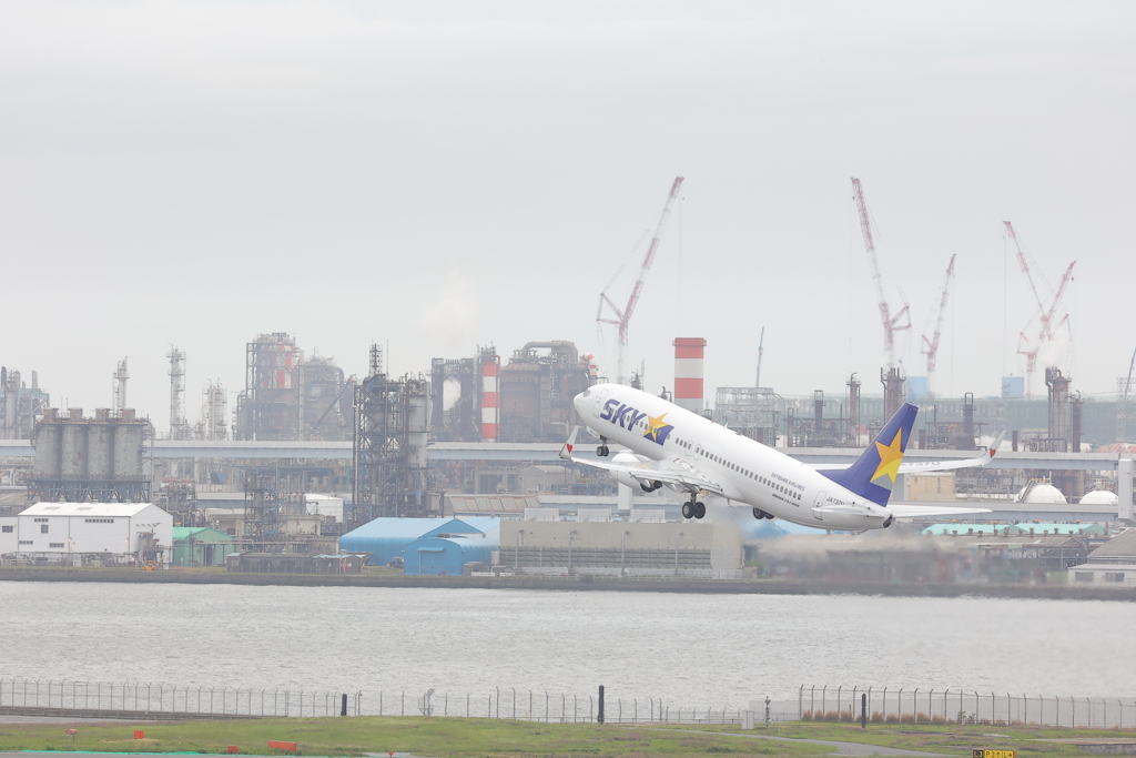 飛行機離陸