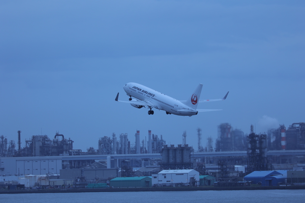 飛行機離陸