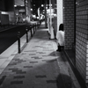 ぽつん