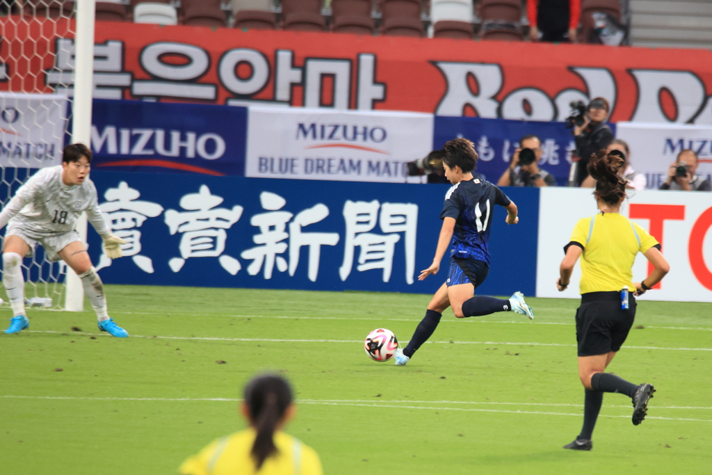 37分 田中美南ゴール！