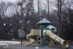 雪すべり台
