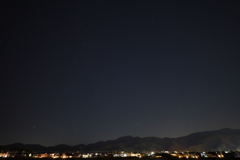 夜景、星空