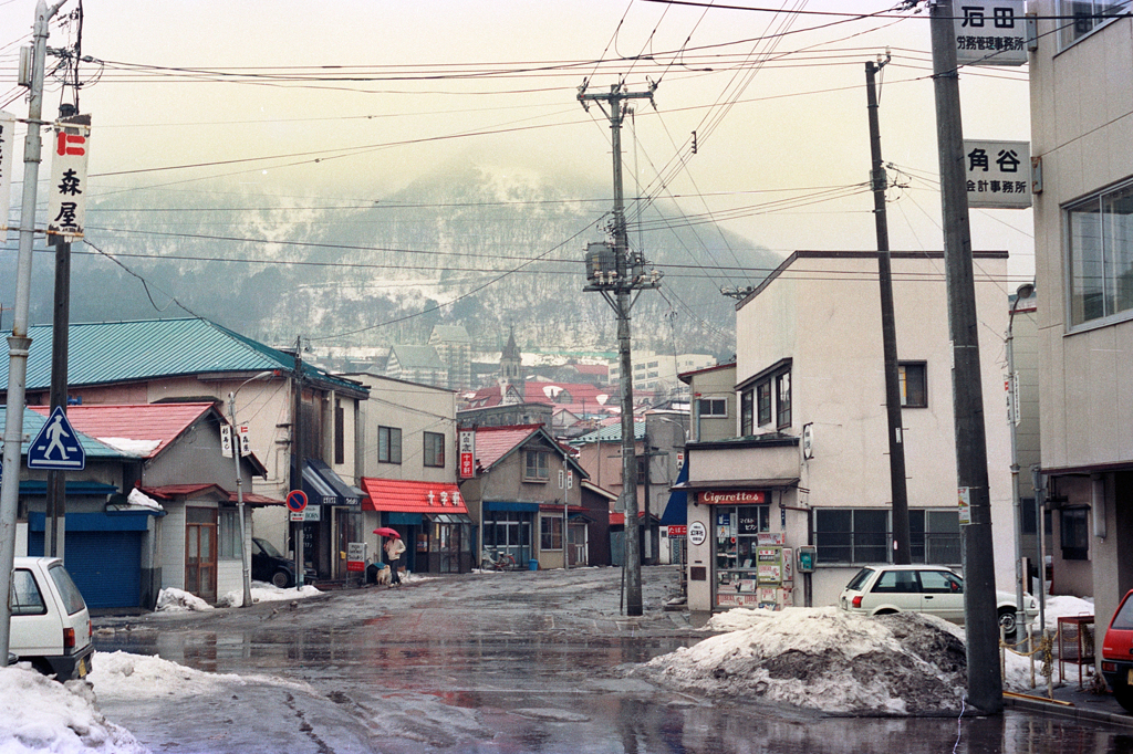 函館十字街 1988年3月12日