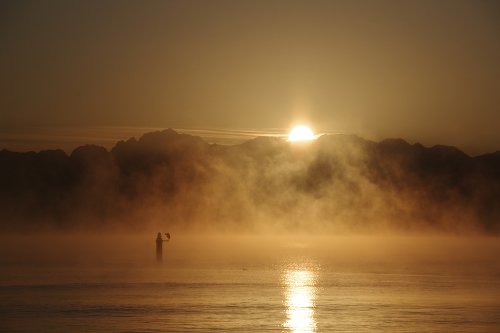 2025年11月23日 氷見の夜明け
