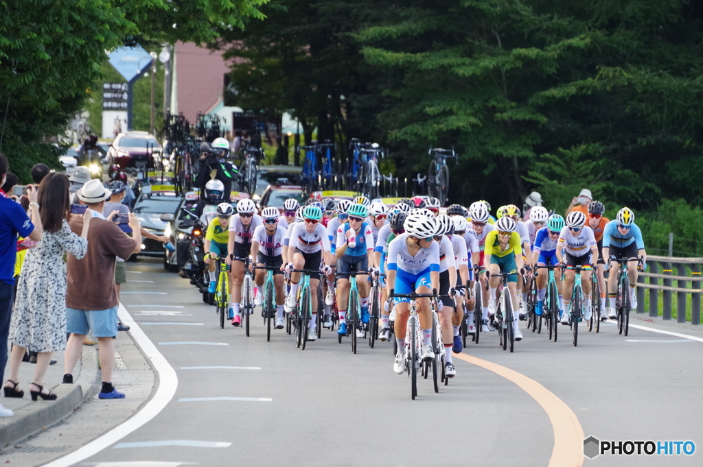東京オリンピック　ロードレース　女子②