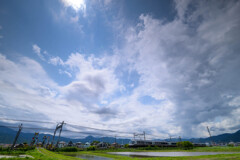 広がる雲