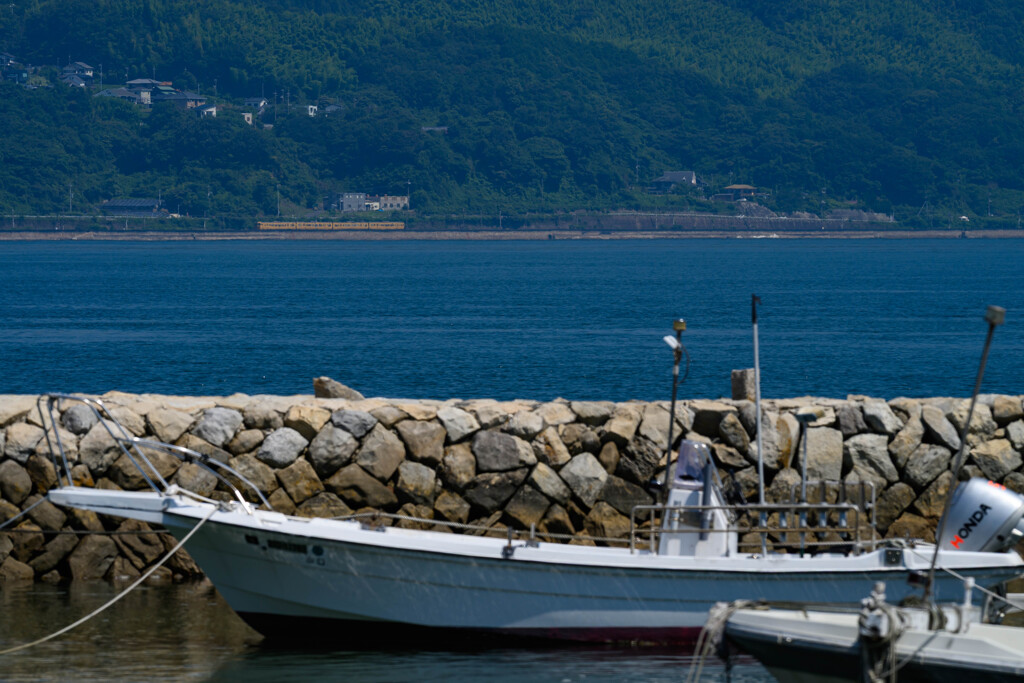 防波堤からの風景