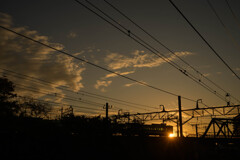 車体の隙間から