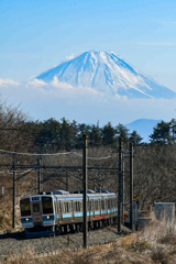 富士山と211