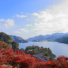 秋の宮ケ瀬湖