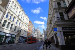 ロンドンの街並み