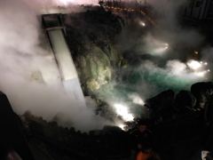 群馬県吾妻郡草津町～湯畑「夜」２０