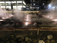 群馬県吾妻郡草津町~湯畑「夜」10