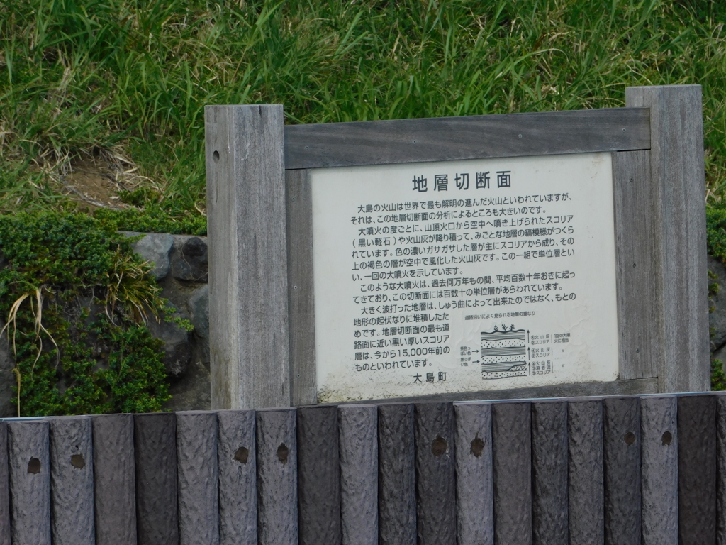 東京都大島～地層切断面０５