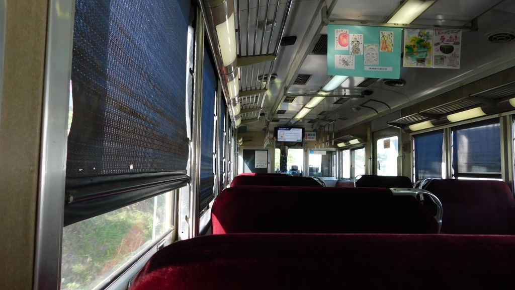 大井川鐵道～21000系（南海電鉄）車内