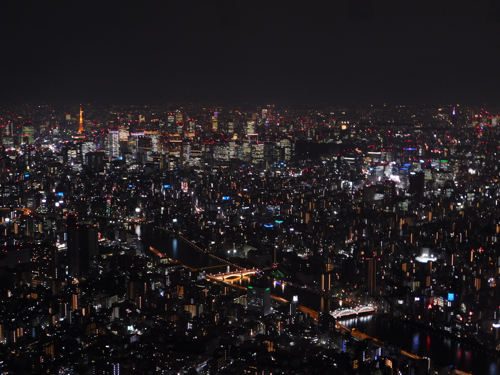 東京都墨田区押上～東京スカイツリー展望台夜景０４