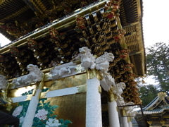 栃木県日光市～日光東照宮陽明門裏01