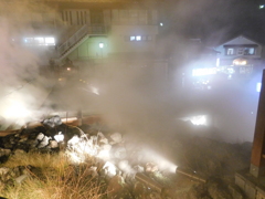 群馬県吾妻郡草津町~湯畑「夜」13