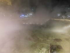 群馬県吾妻郡草津町~湯畑「夜」07