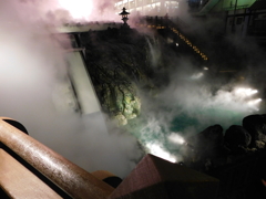 群馬県吾妻郡草津町～湯畑「夜」１９