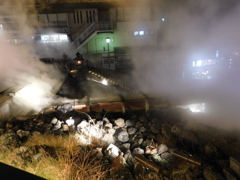 群馬県吾妻郡草津町~湯畑「夜」14