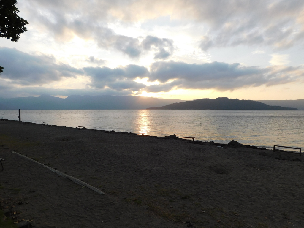 北海道弟子屈町～屈斜路湖砂湯０４