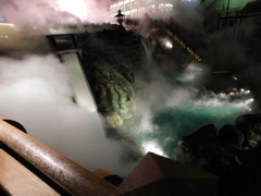 群馬県吾妻郡草津町～湯畑「夜」１８