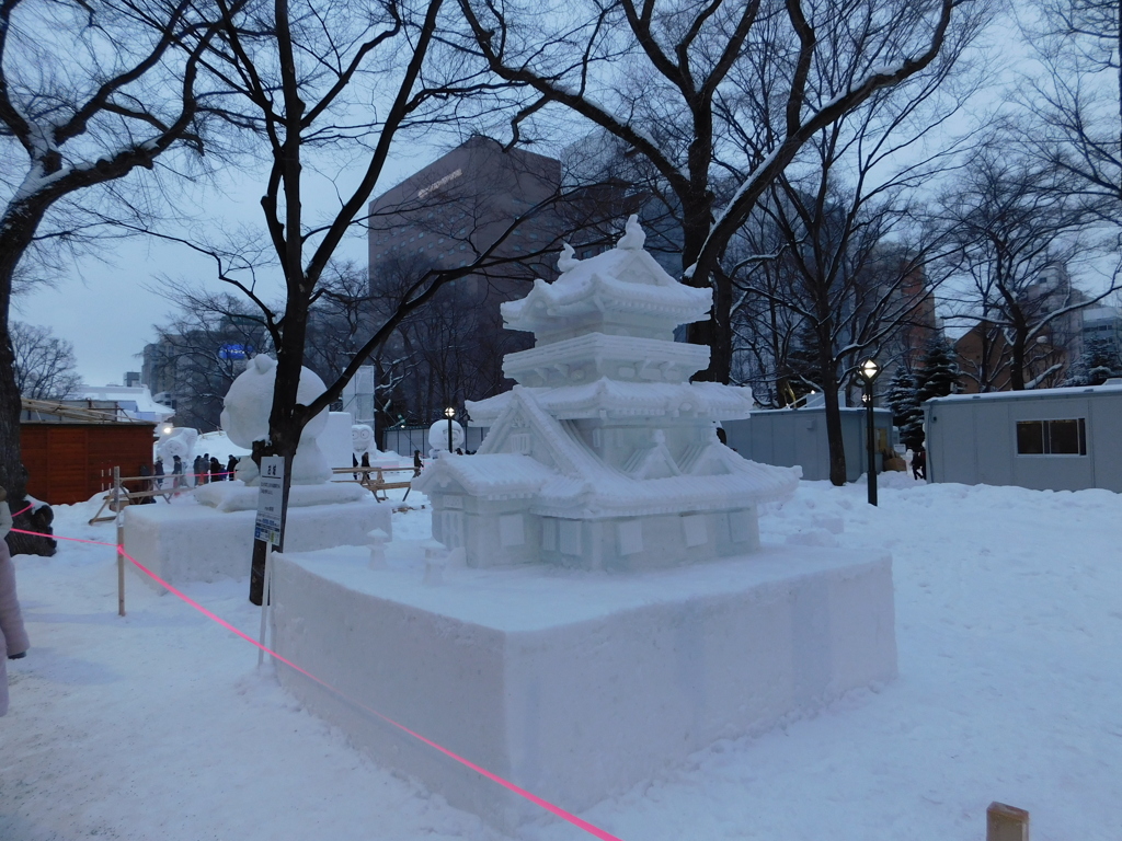 札幌市大通～さっぽろ雪まつり２５