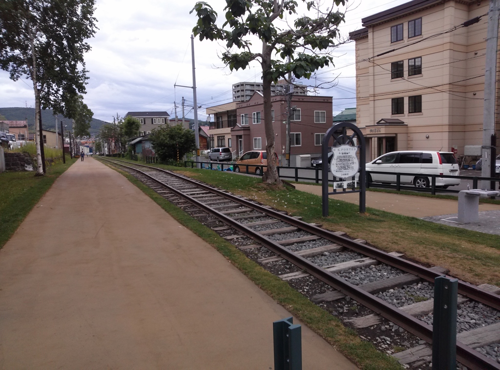 北海道小樽市～旧手宮線線路跡
