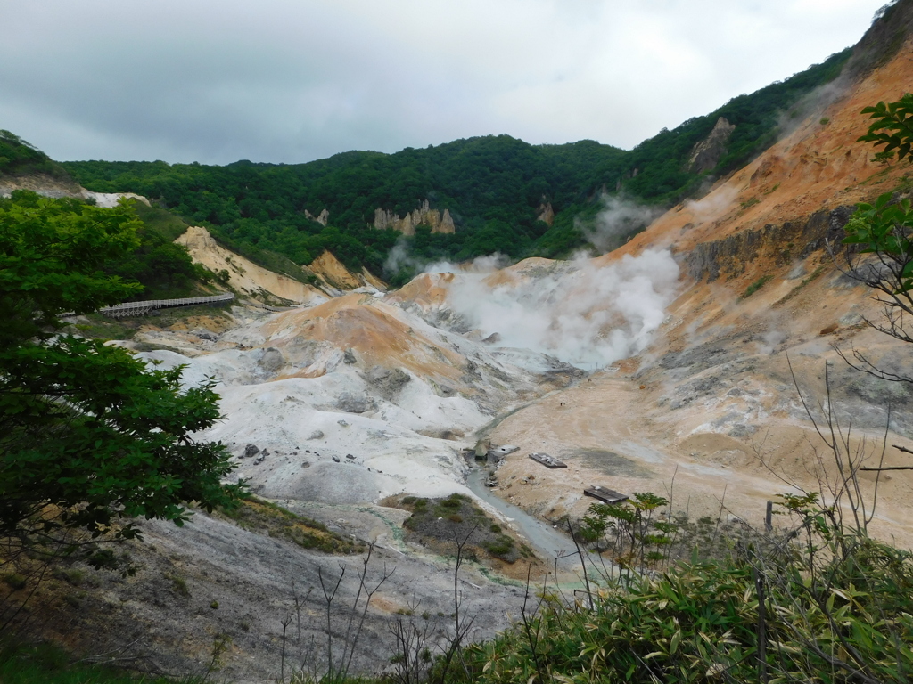 北海道登別市～登別地獄谷０２