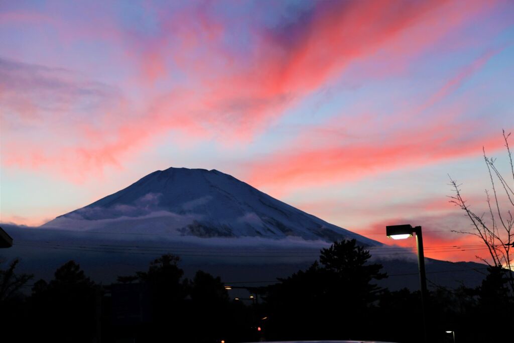 富士の夕刻