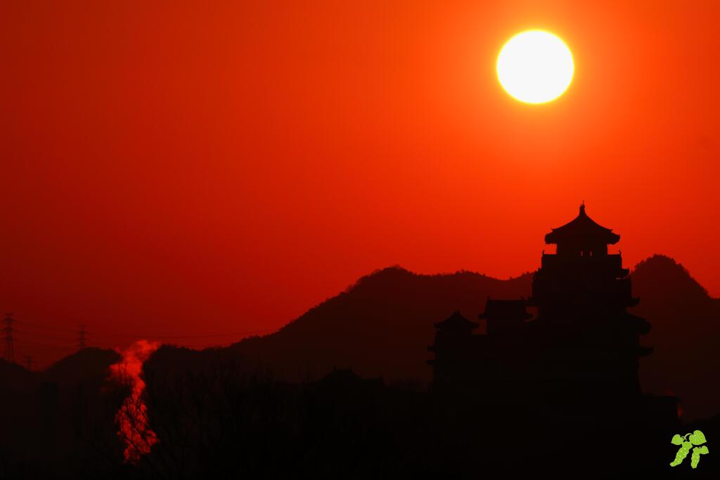 姫路城の夜明け2
