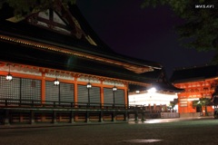 八坂神社　夜景