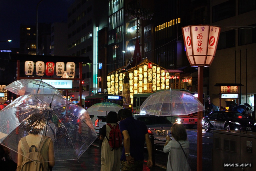 祇園祭の準備