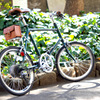 自転車にて