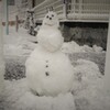 雪だるまにて