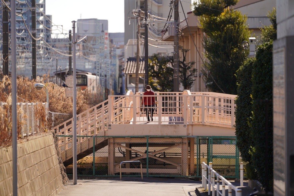 知らない町、にて。