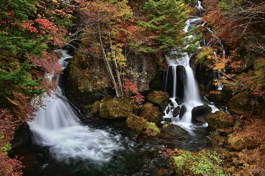 栃木日光　竜頭の滝