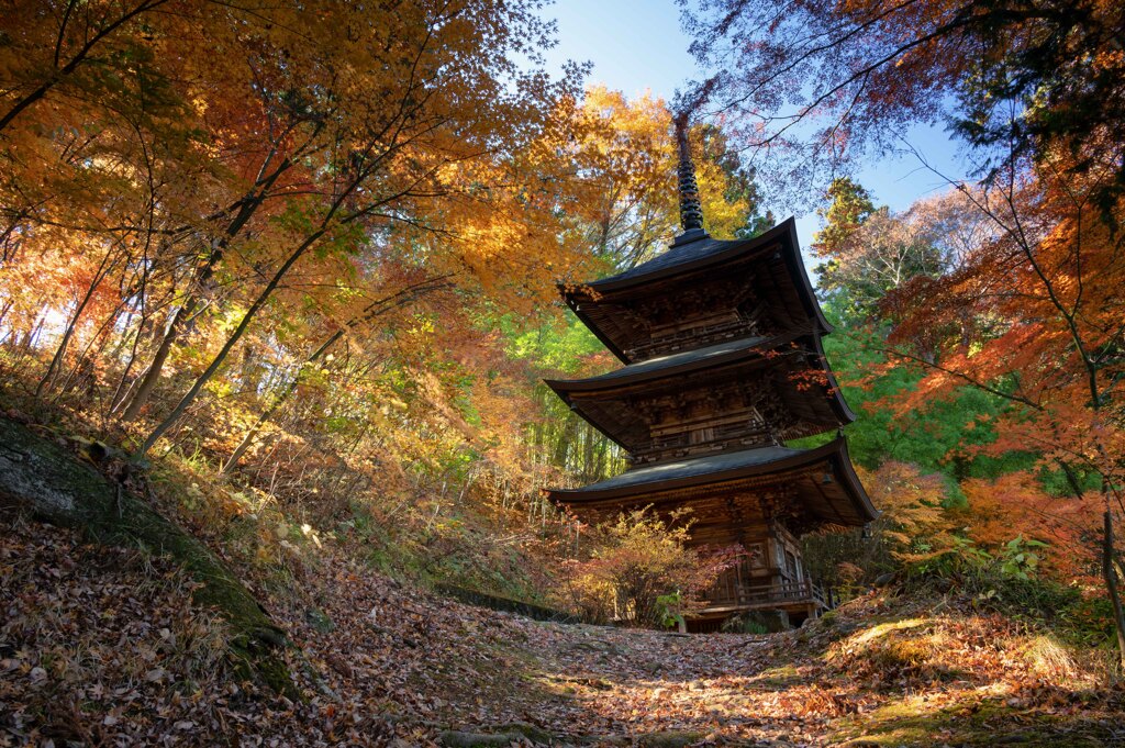 貞祥寺 三重塔