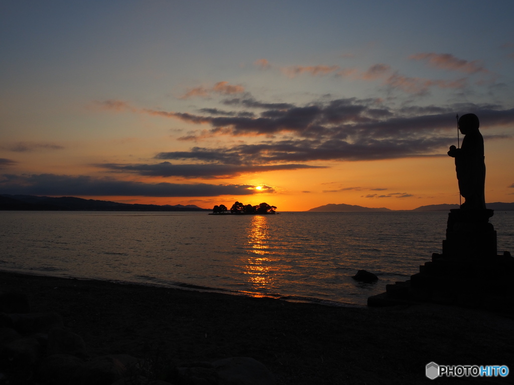 宍道湖の夕景 Ⅲ