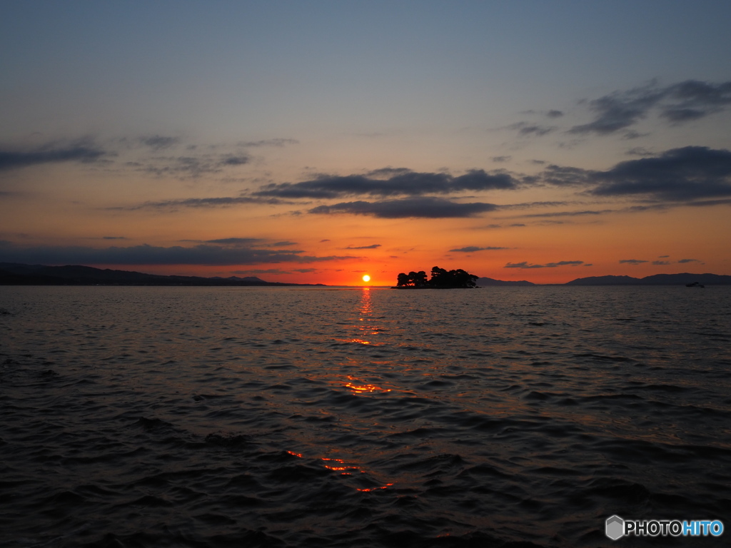 宍道湖の夕景　Ⅵ