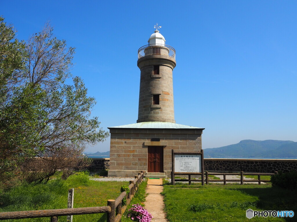 香川県男木島　男木島灯台　１