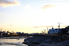 近所の夕方(2）