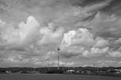 鉄塔のある風景