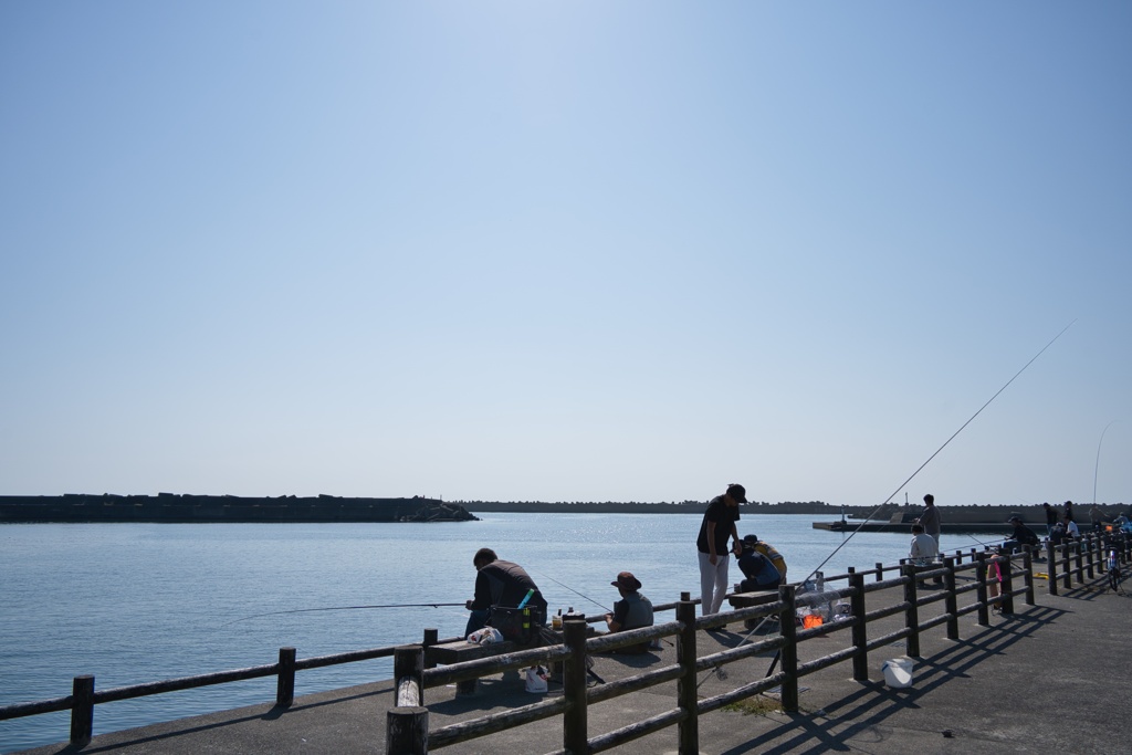 休日の福田港−２