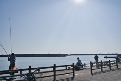 休日の福田港−１