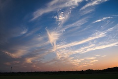 日暮れ空