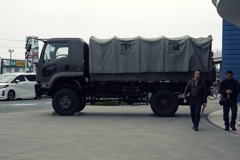 自衛隊トラック