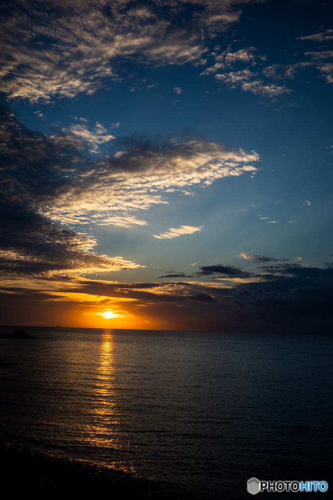 夕暮れ